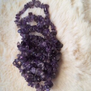 Amethist edelsteen armband