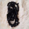 Zwarte toermalijn edelsteen armband