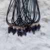 Amethist Hanger plus ketting