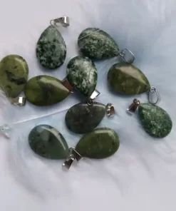 Moss agaat Hanger