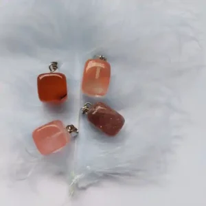 Rhoniet roze Hanger