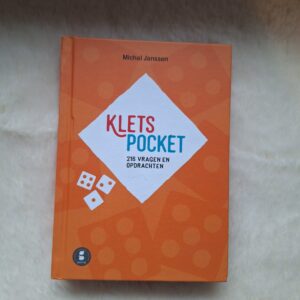 Klets pocket vragen en opdrachten
