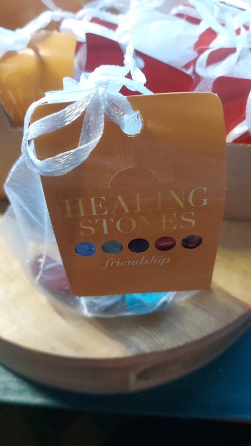 Healing stones 2 verschillende zakjes gevuld met edelstenen
