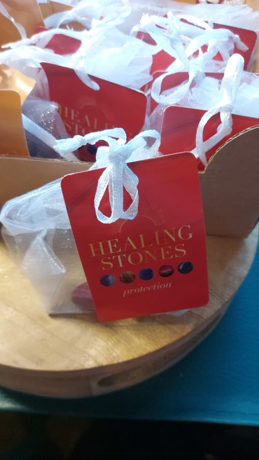Healing stones 2 verschillende zakjes gevuld met edelstenen - Afbeelding 3