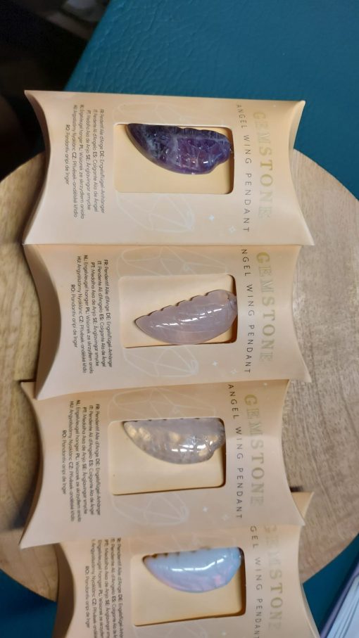 Angel wing pendant 4 Soorten