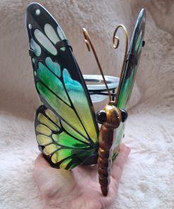 Vlinder Brander Groenblauwgeel