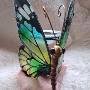 Vlinder Brander Groenblauwgeel