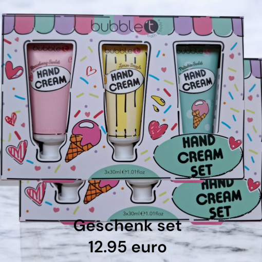 Handcream 3 stuks heerlijke geuren