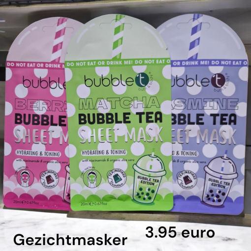 Gezicht Masker 3 soorten bubble