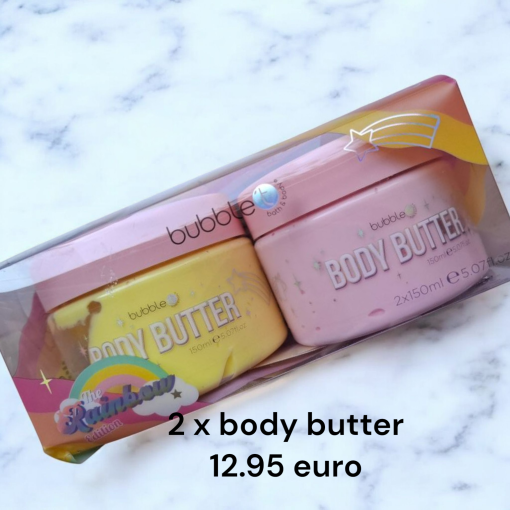 Bubble set 2 body butters