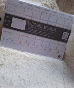 Werkplanning klets Notitieboek