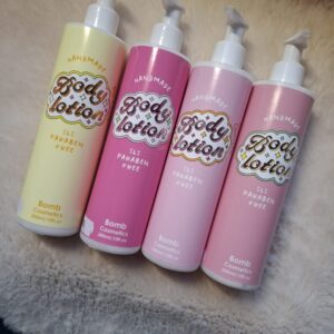 4 heerlijke geuren Body lotion bomb cosmetics