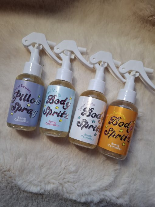 Body Mist Bomb cosmetics