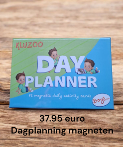 Dagplanning magneten Jongen en Meisje