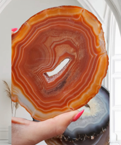Agaat Orange Druzie