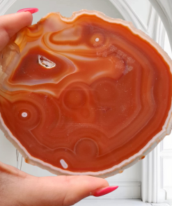Agaat Orange Druzie