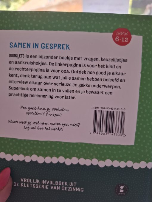 duo klets met opa - Afbeelding 2