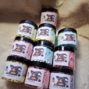 Whipped soap
