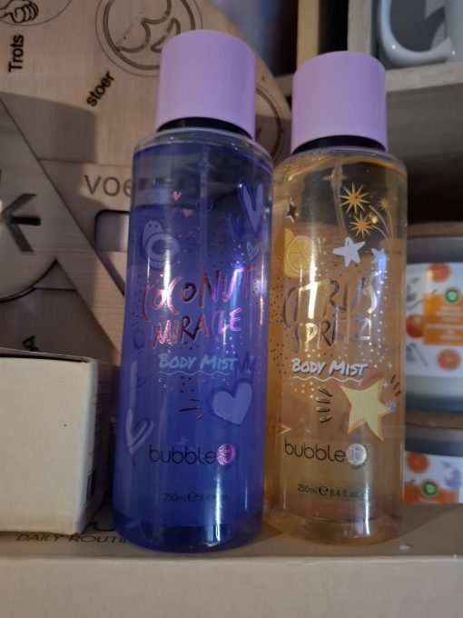 body mist bubble