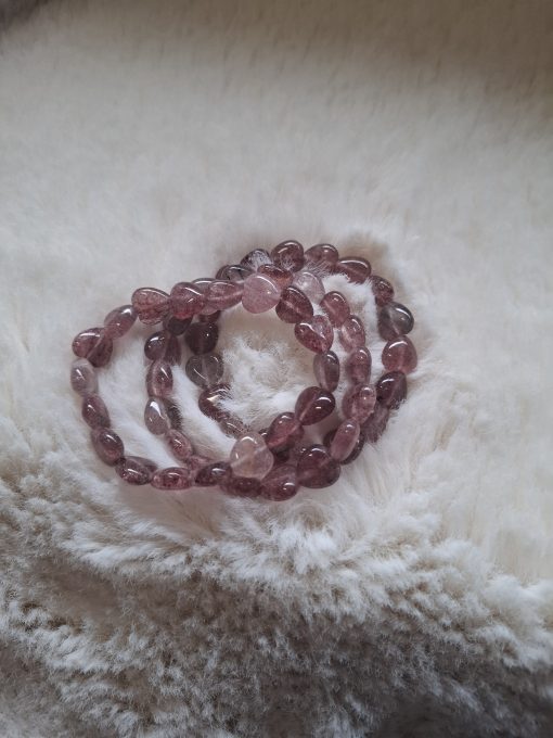 Aardbeikwarts armband