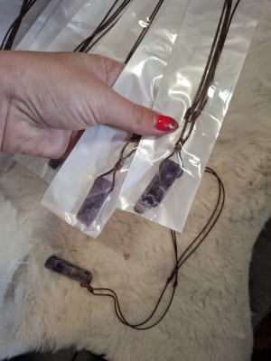 Amethist hanger - Afbeelding 4