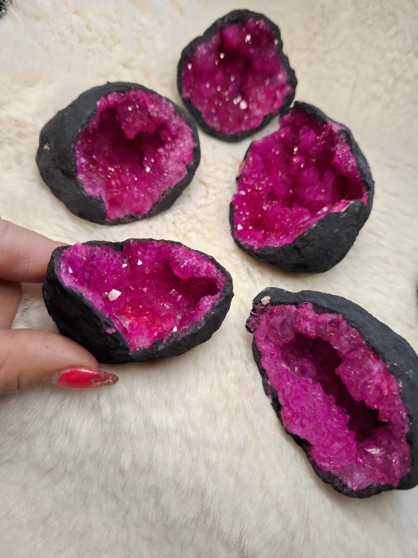 Roze Geode Uit Marokko